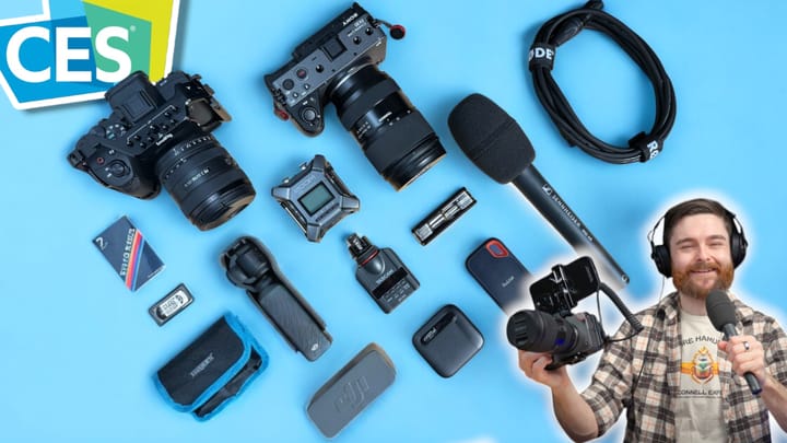 What’s in My Camera Bag for CES 2025? 🎥📸